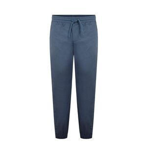Fabric Mens Cotton Poplin Pants / Blue
